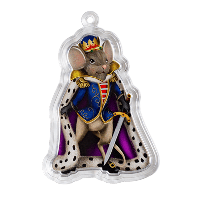 A picture of a 1 oz Silver Coin - Nutcracker Mouse King ( 2023)